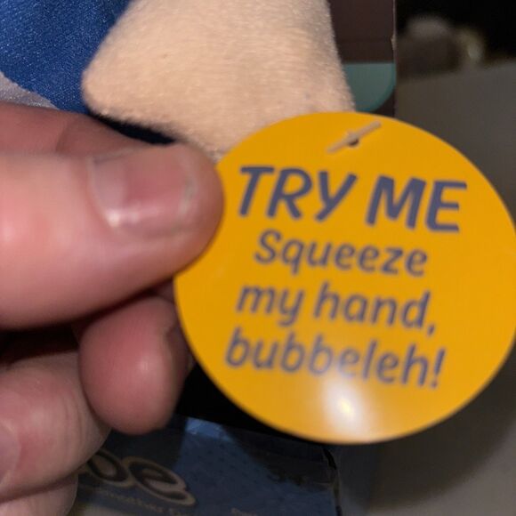 Ask Bubbe Talking Jewish Grandmother Doll 2018 Brand New Plush 12” Howard Cohan - Picture 13 of 13